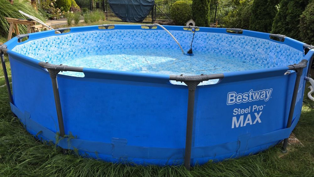 Basen intex 3.66x76 mata solarna