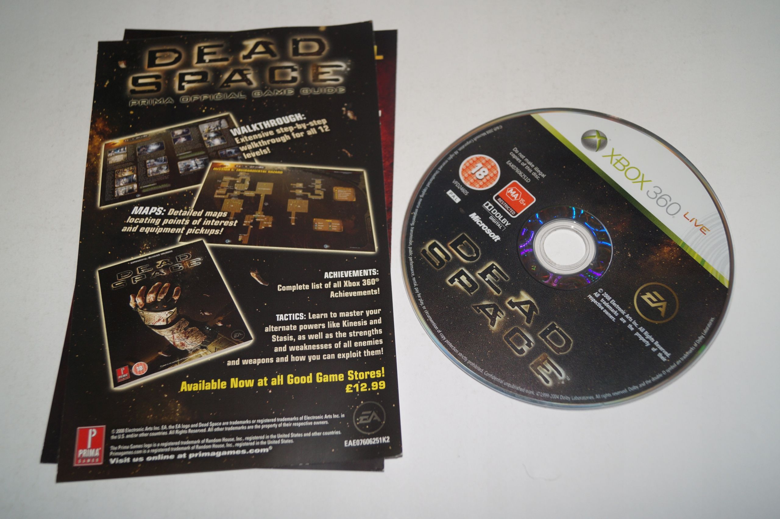 Gra Dead Space Xbox 360 X360 Pl Napisy W Grze