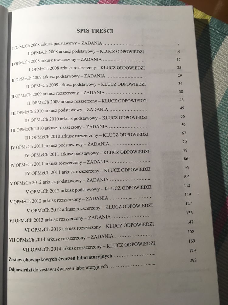 Chemia D.Witowski E. Trybalska Matura 2015