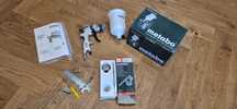 FSP 600 HVLP Pneumatyczny pistolet do malowania Metabo set oryginał