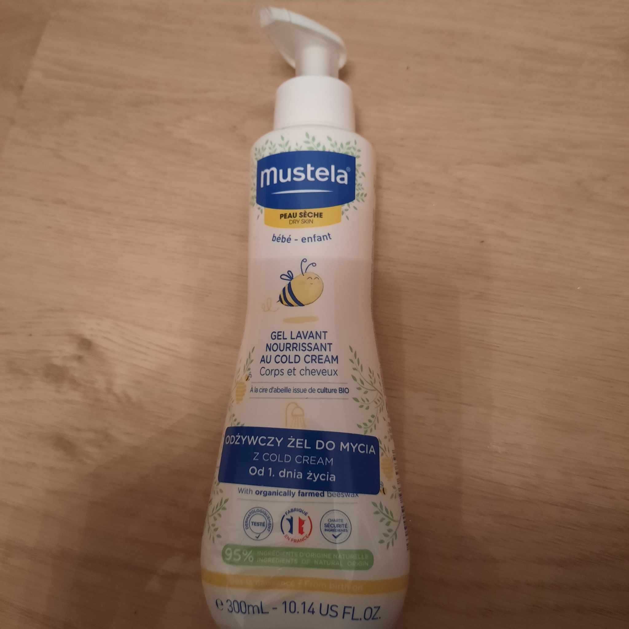 Mustela odżywczy żel do mycia  300ml