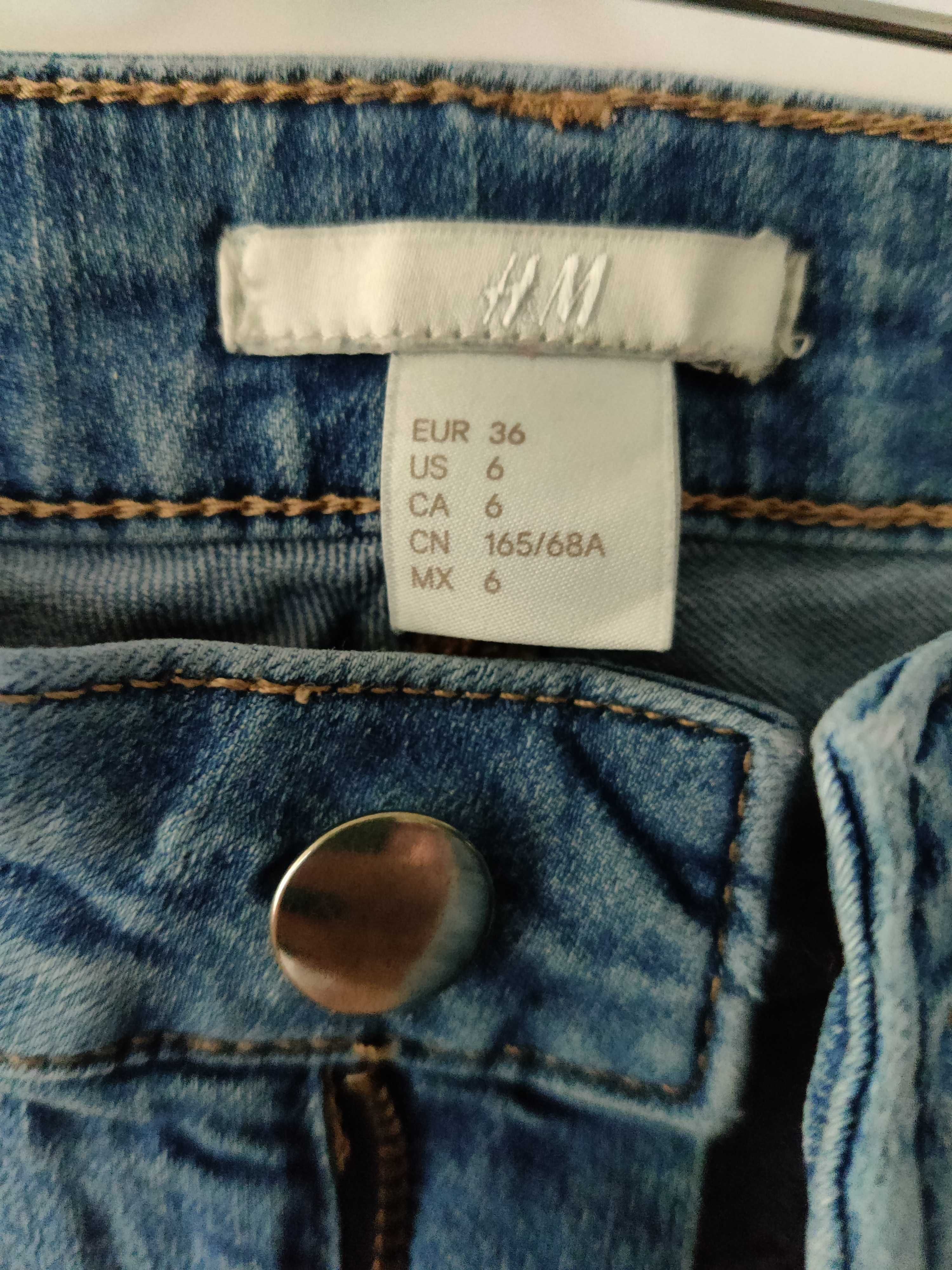 Spodnie jeansowe H&M rozmiar 36