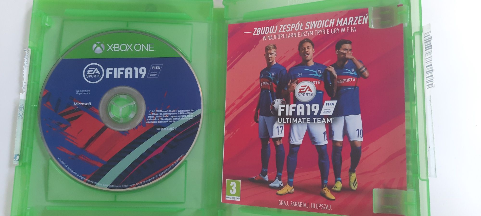 FIFA 19 xbox one wersja PL