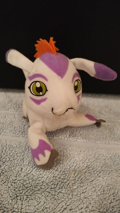 Maskotka kolorowy osiołek