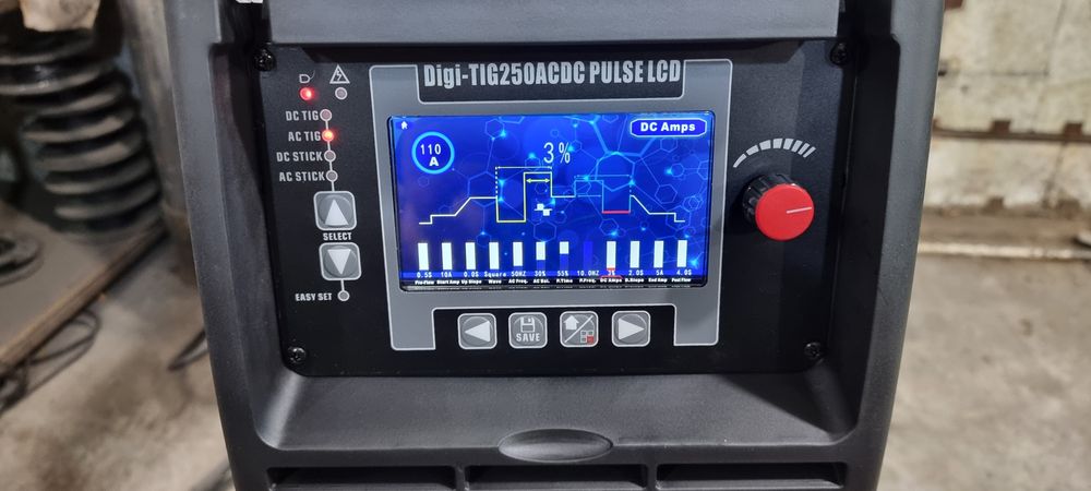 Digi Tig 250P AC DC  LCD Апарат для аргонодугового зварювання