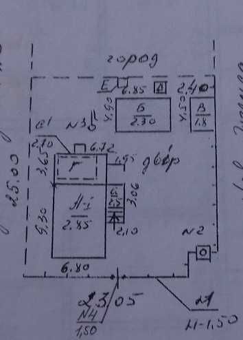 Будинок 75 кв.м. р-н дитсадка Скіфська Слобода газ вода в буд.