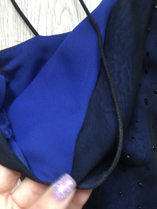 Вечірня шифонова сукня