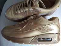 Tenis Nike Max Air Dourados - Nº 37 - Pouco Usados