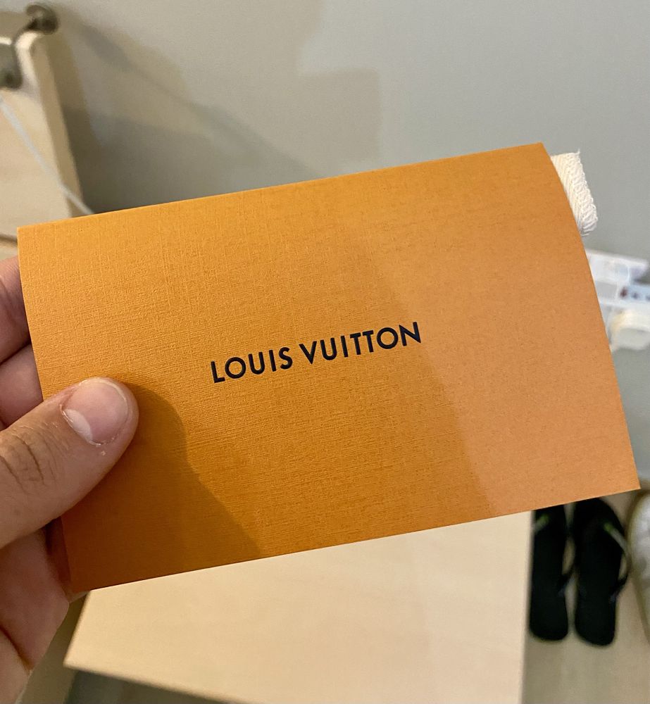 Louis Vuitton dust bag