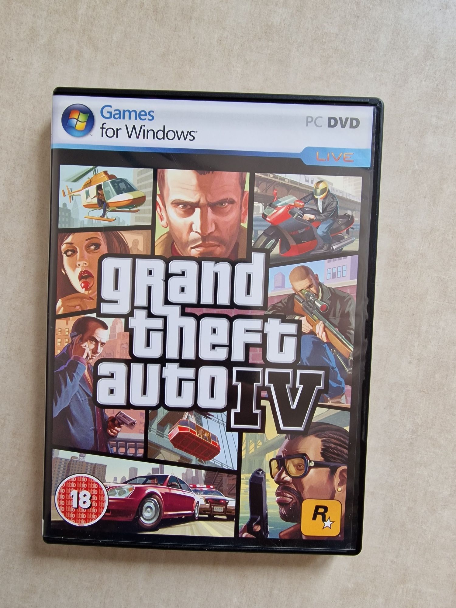 Grand theft auto IV 4 GTA 4 PC mapa idealna dvd