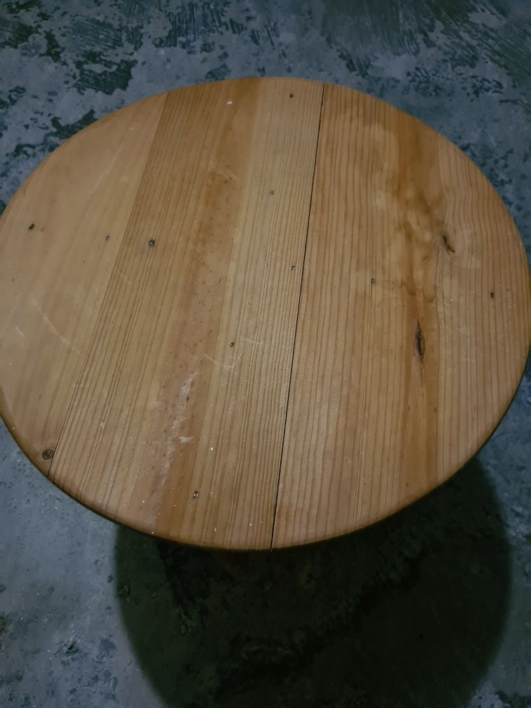 Mesa redonda madeira