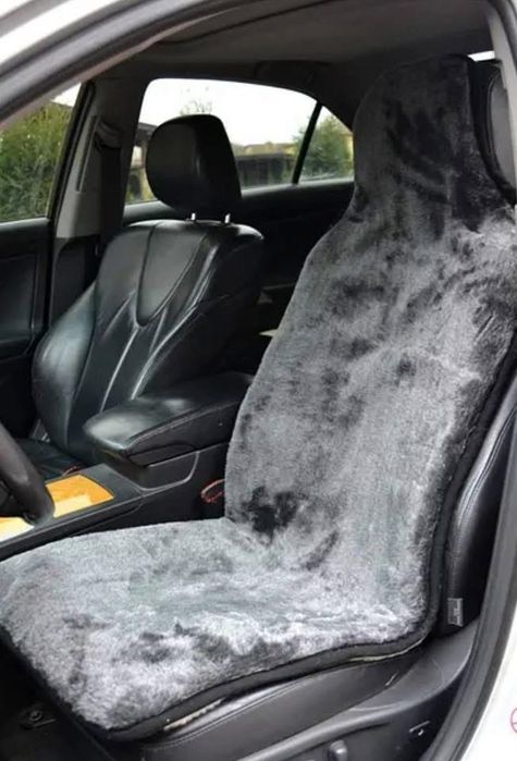 накидки на сиденье в авто из овчины/ накидки на сидіння з овчини