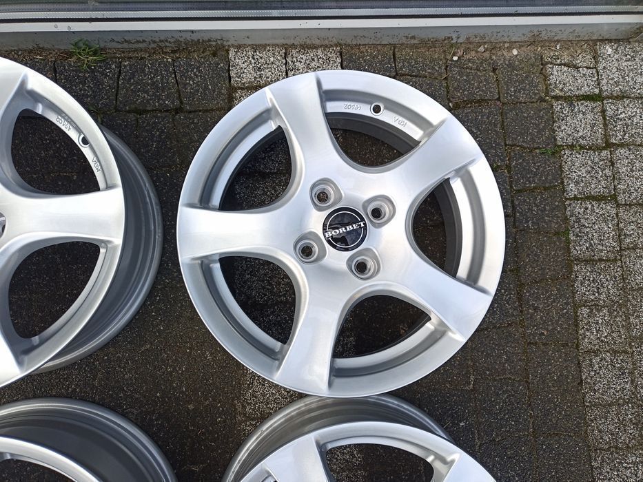 Borbet 15" Ford EcoSport Fusion Fiesta Tourneo Connect 4*108 NOWE