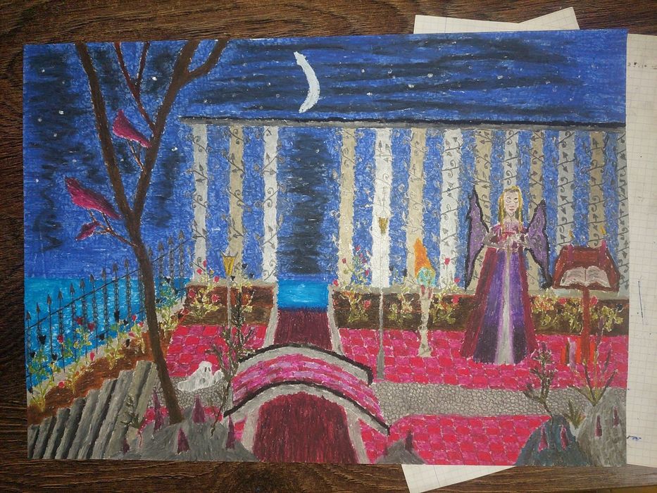 Obraz namalowany pastelami nr. 2