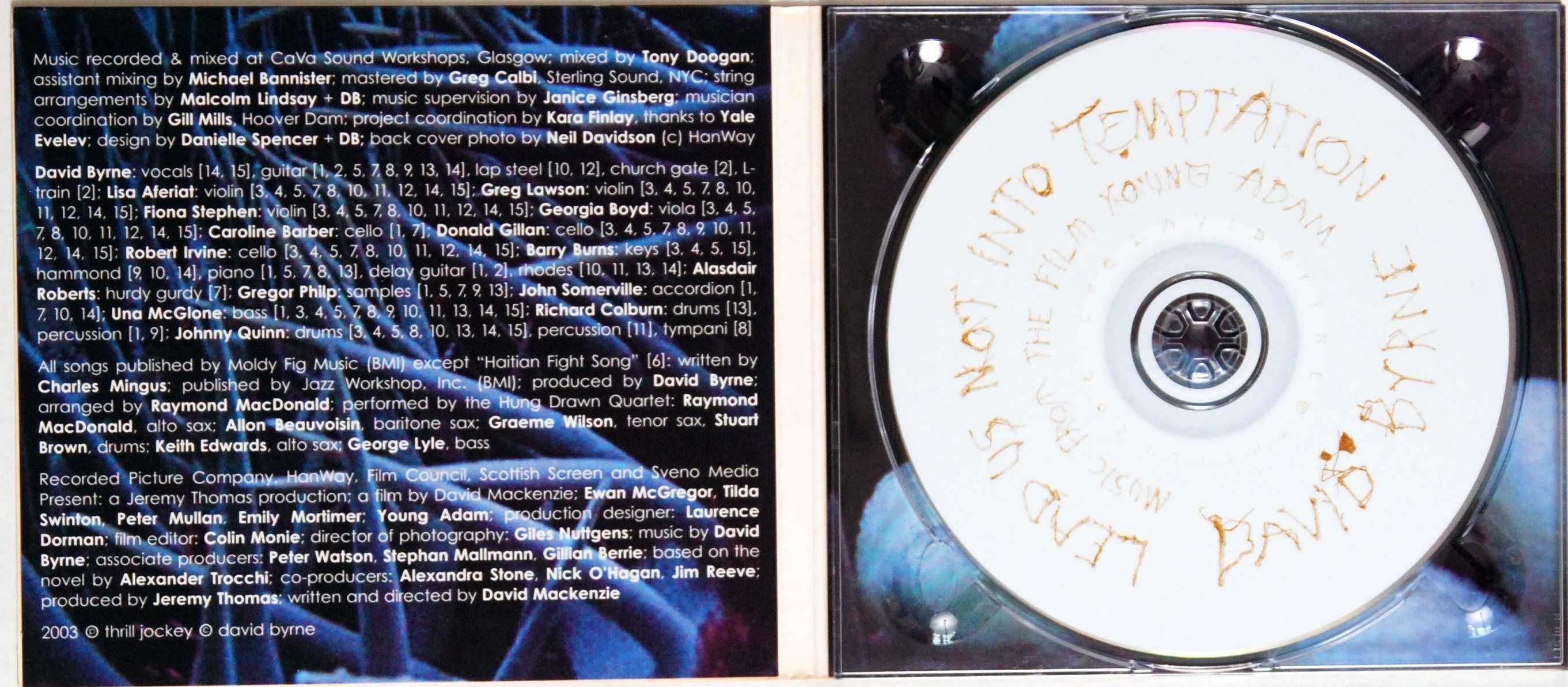 (CD) David Byrne - Lead Us Not Into Temptation BDB