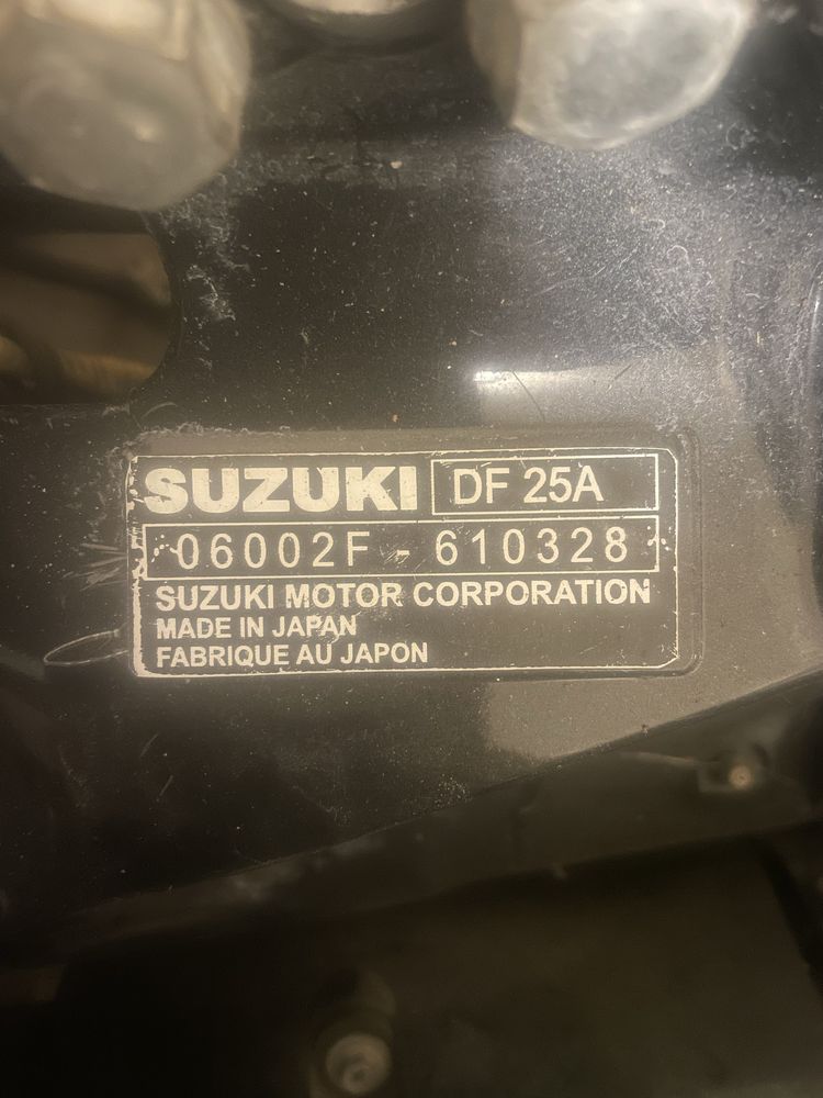 Мотор для лодки Suzuki df-25a