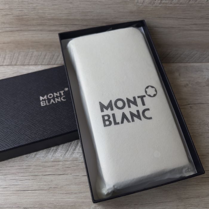 Мужской кожаный кошелек клатч Mont Blanc