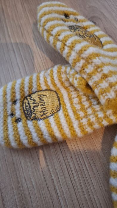 Kubus Puchatek czapka + rękawiczki 6/12 miesięcy