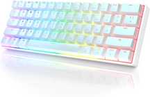GK61 mechaniczna klawiatura do gier - 61 klawiszy, RGB LED