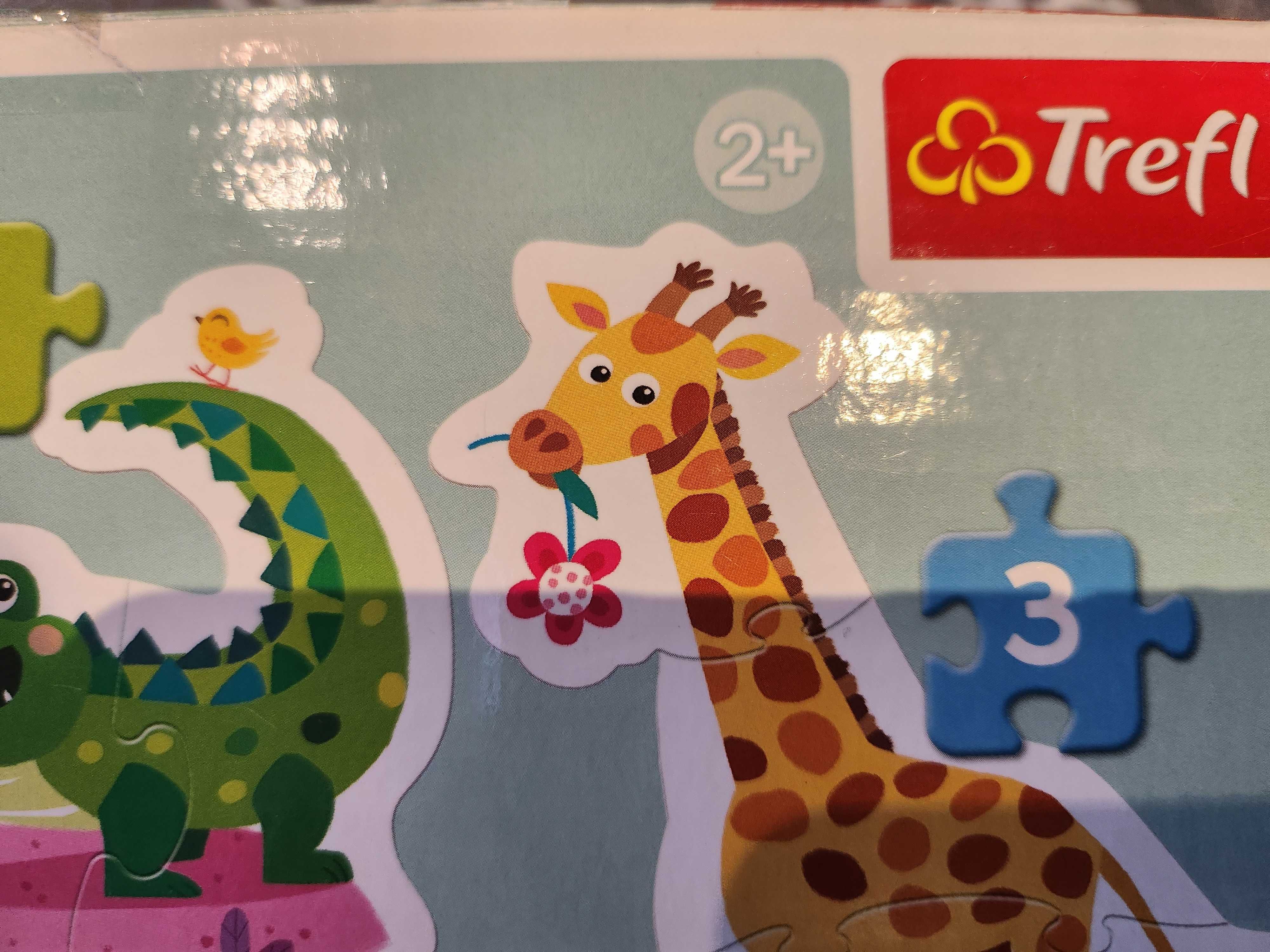 Trefl safari puzzle 2+