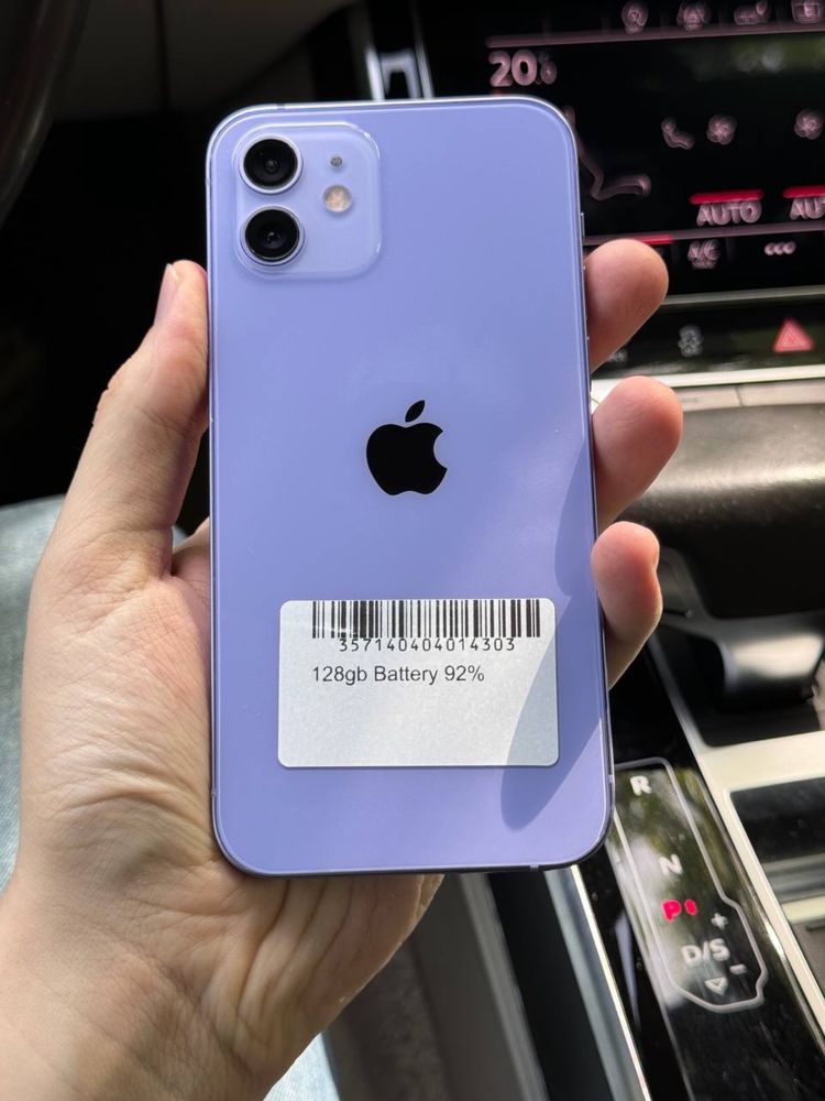 iPhone 12 128gb Purple Bateria 92% Gwarancja