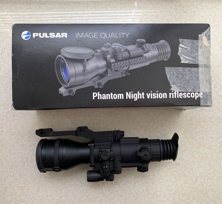 Прилад нічного бачення Pulsar Phantom 4X60 BW Weaver