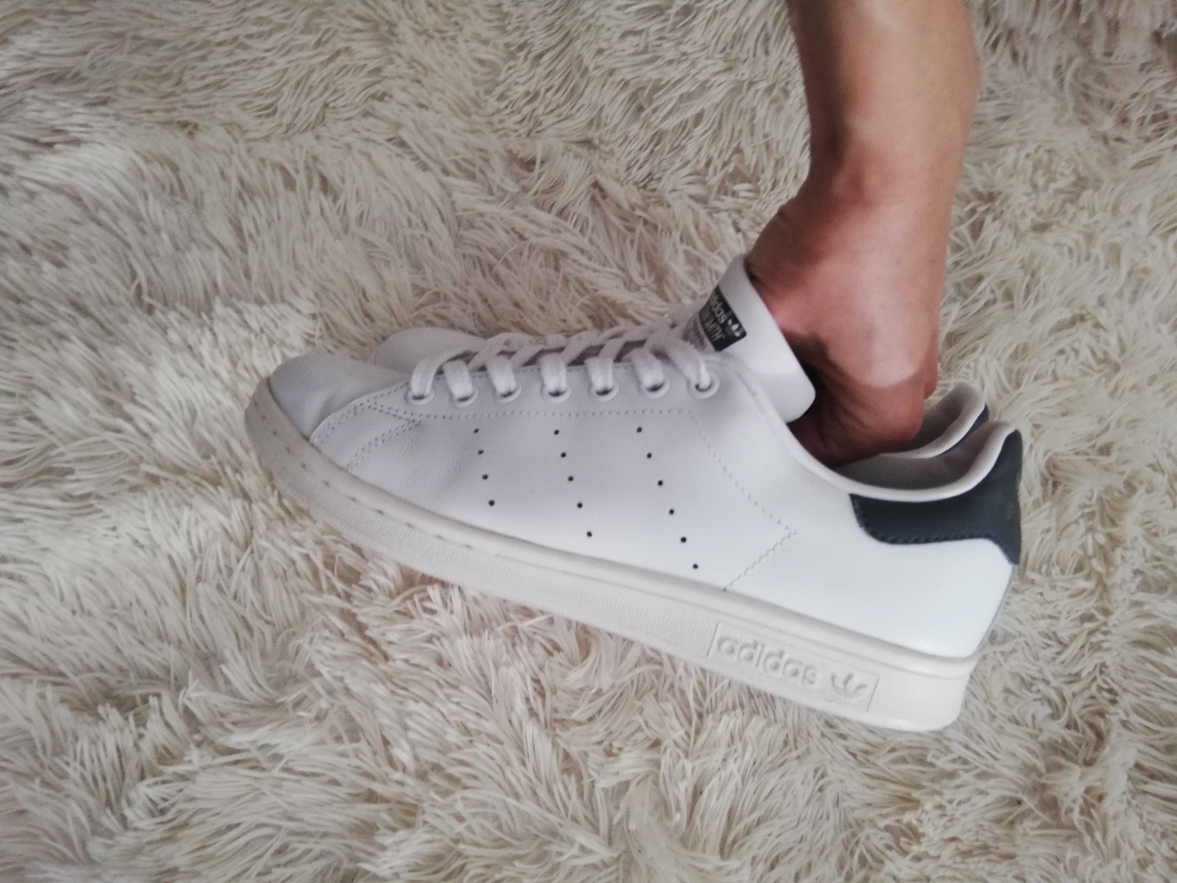 buty Adidas 39 1/3 adidas Stan Smith 39 1/3 białe sneakersy adidas 39