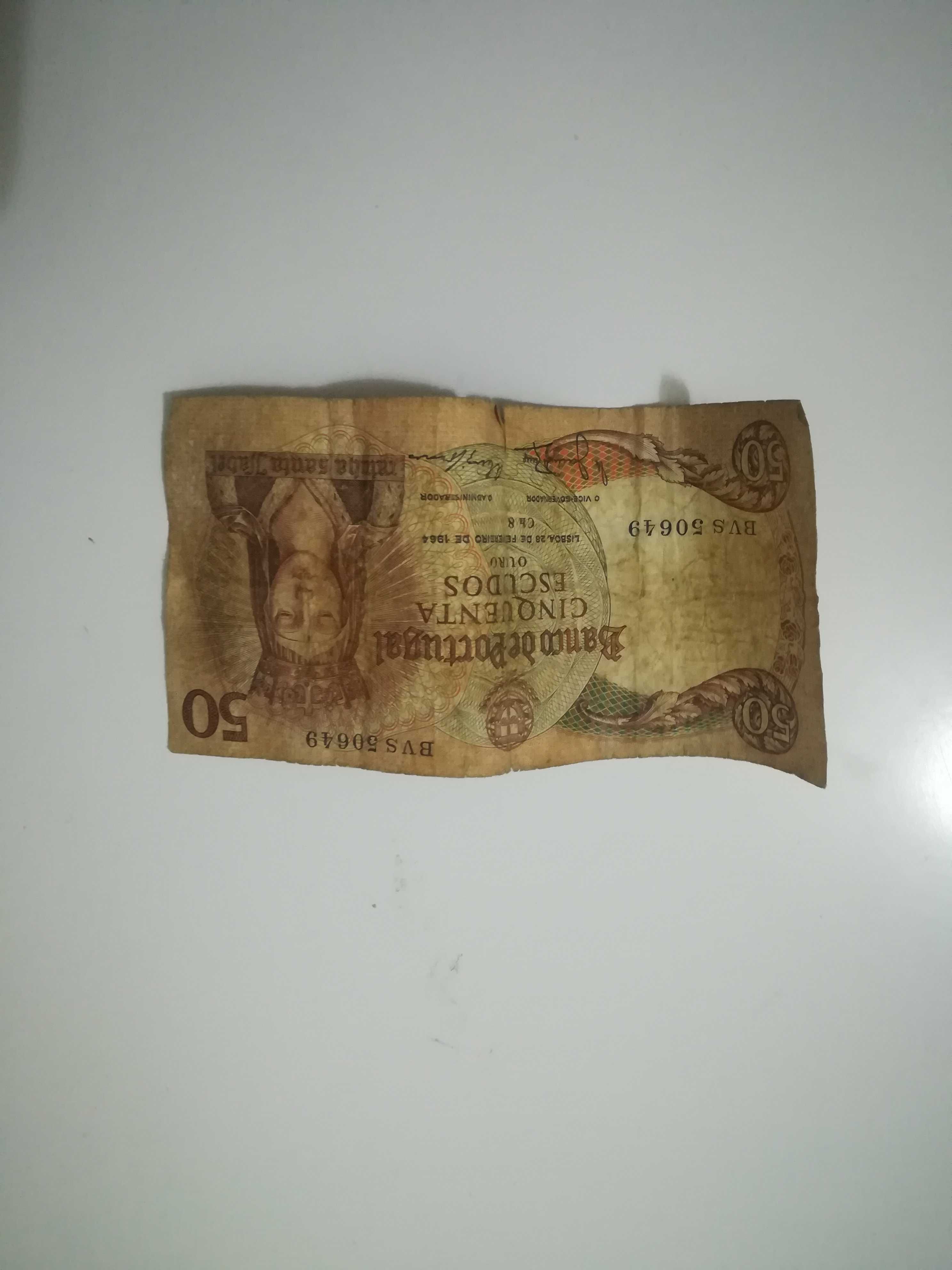 Nota de 50 escudos 1964