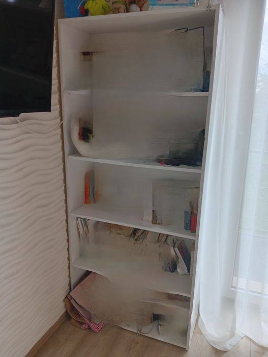 Biały regal 180/80/30