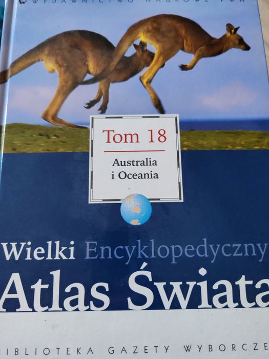 Atlas świata cały tom 18 sztuk