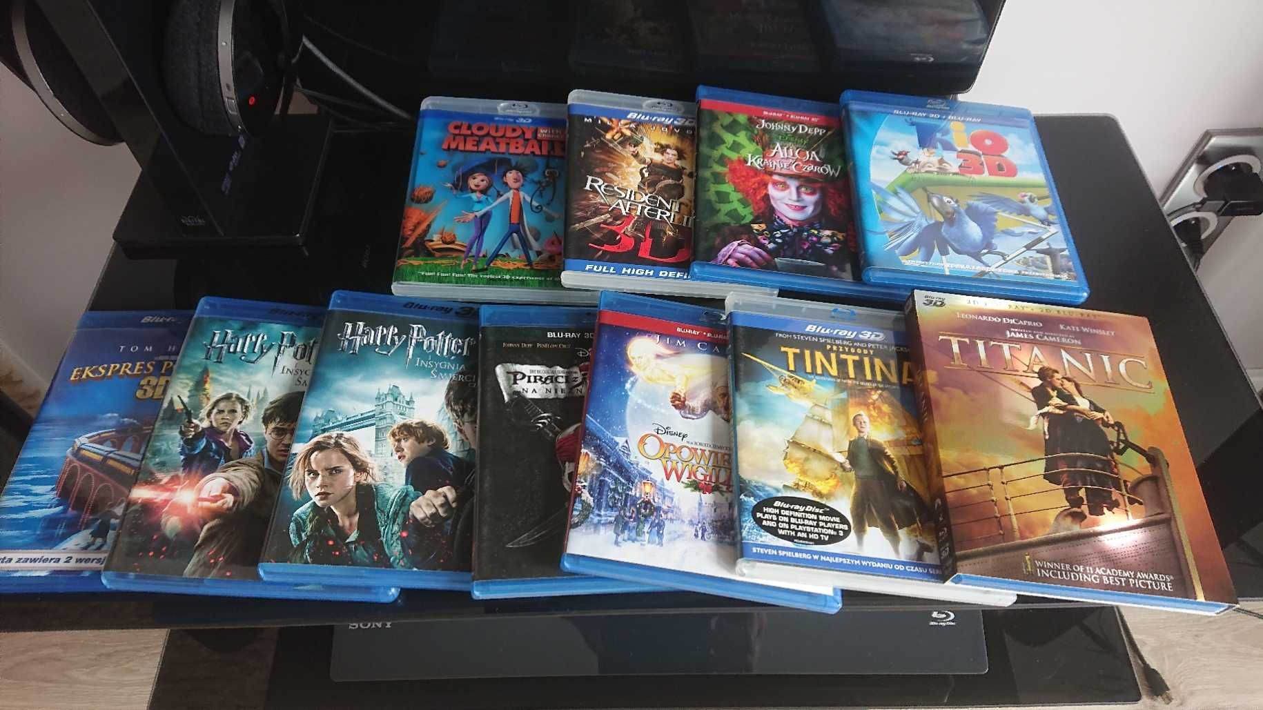 Kino domowe   Sony  BLURAY  3D   model   BDVE-980W  +Okulary i płyty