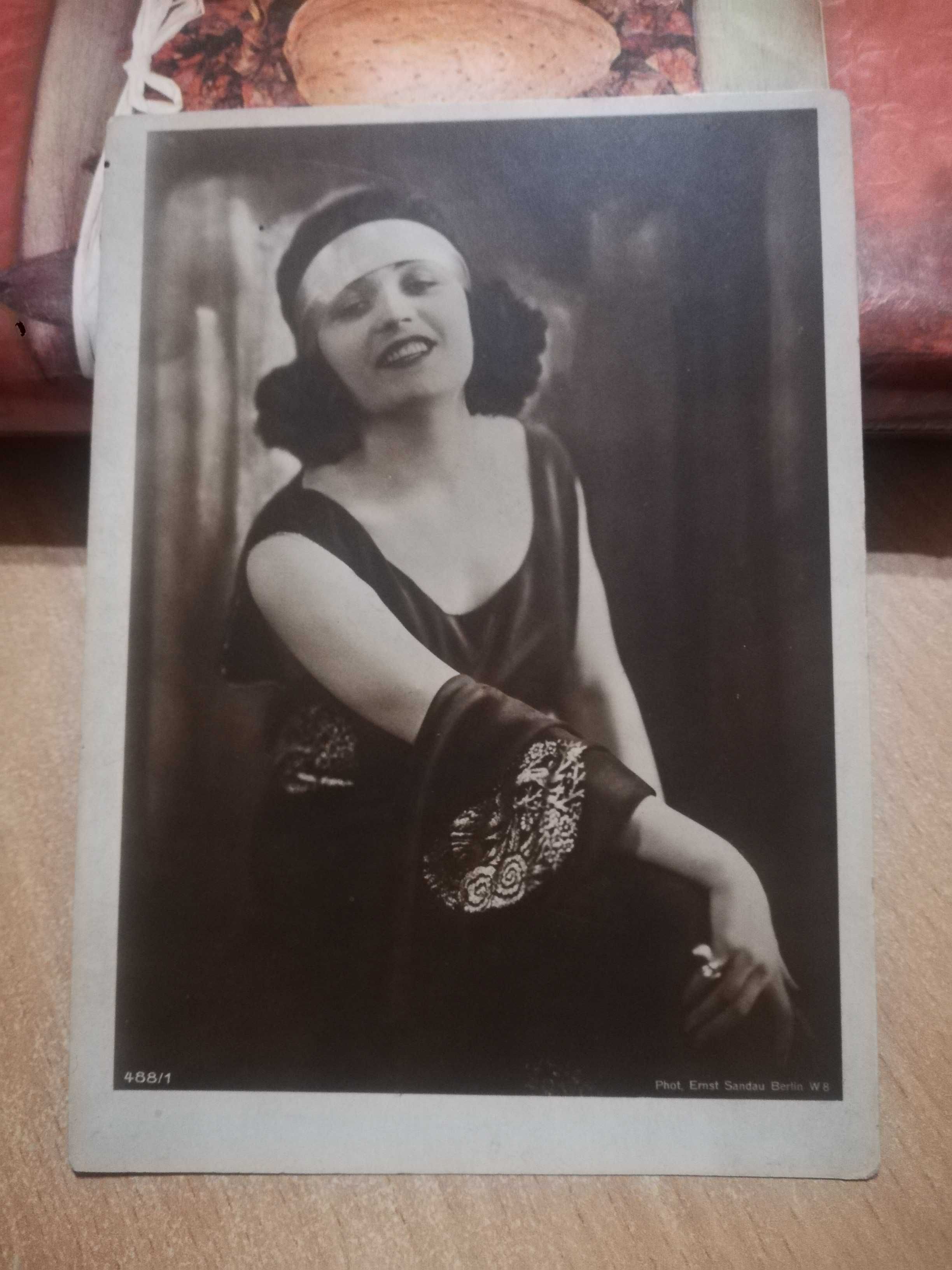 Stara pocztówka widokówka Pola Negri