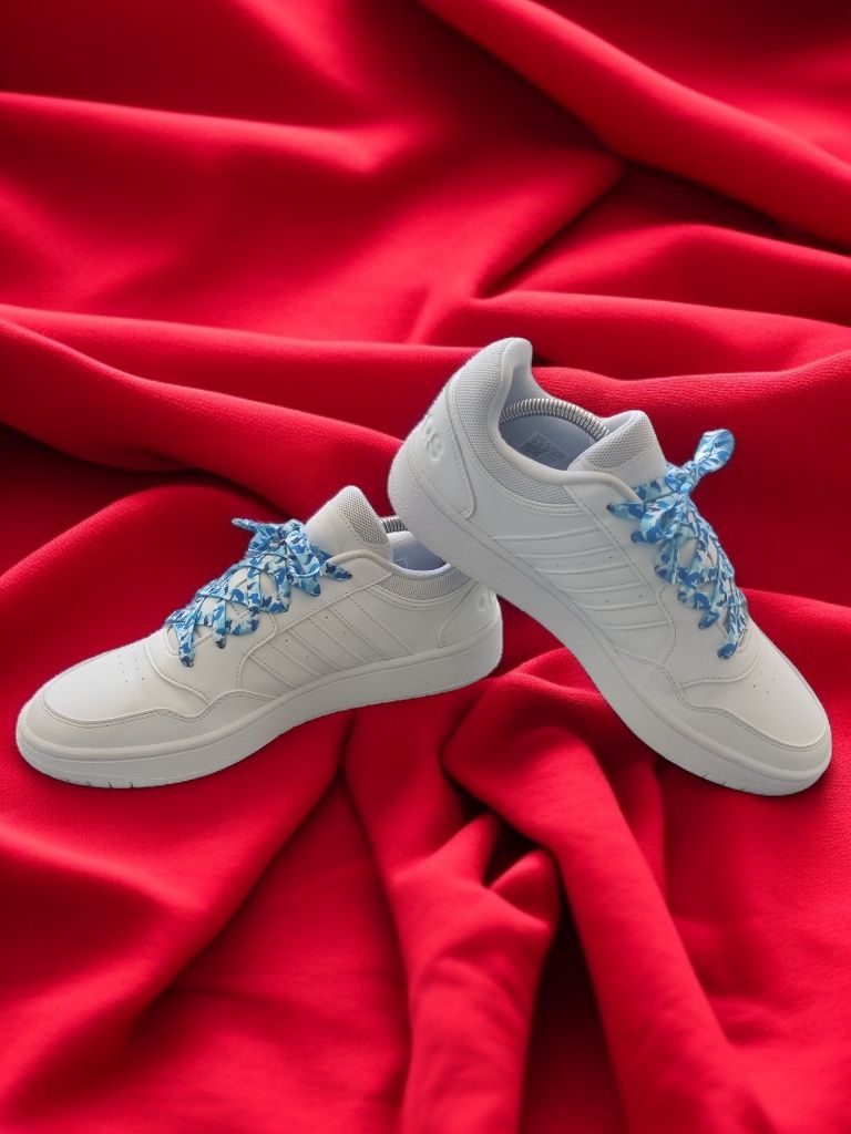 Buty Adidas x bape custom DIY białe vintage old money drip drill OG