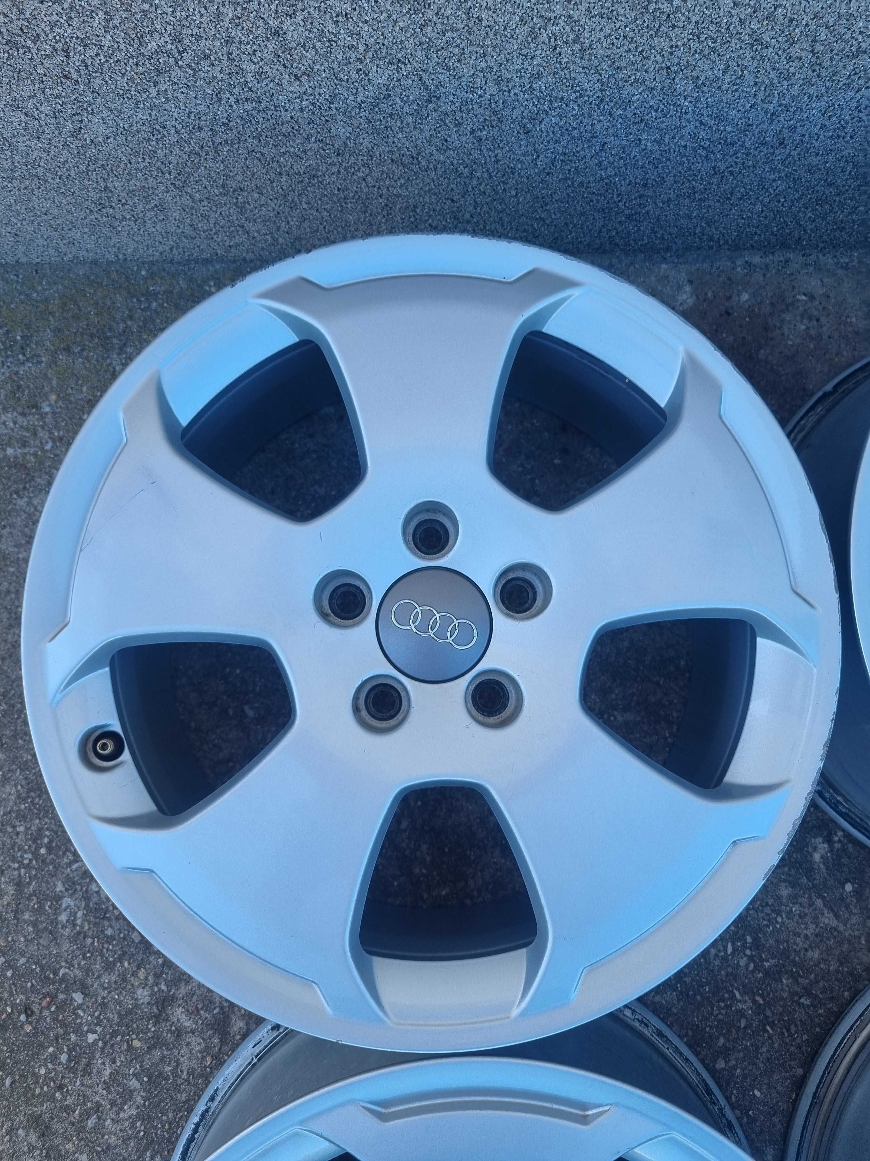 FELGI ALUMINIOWE 5x112 R17" 7,5Jx 16 ET56 Audi A3 S3 A4 KOMPLET FA66