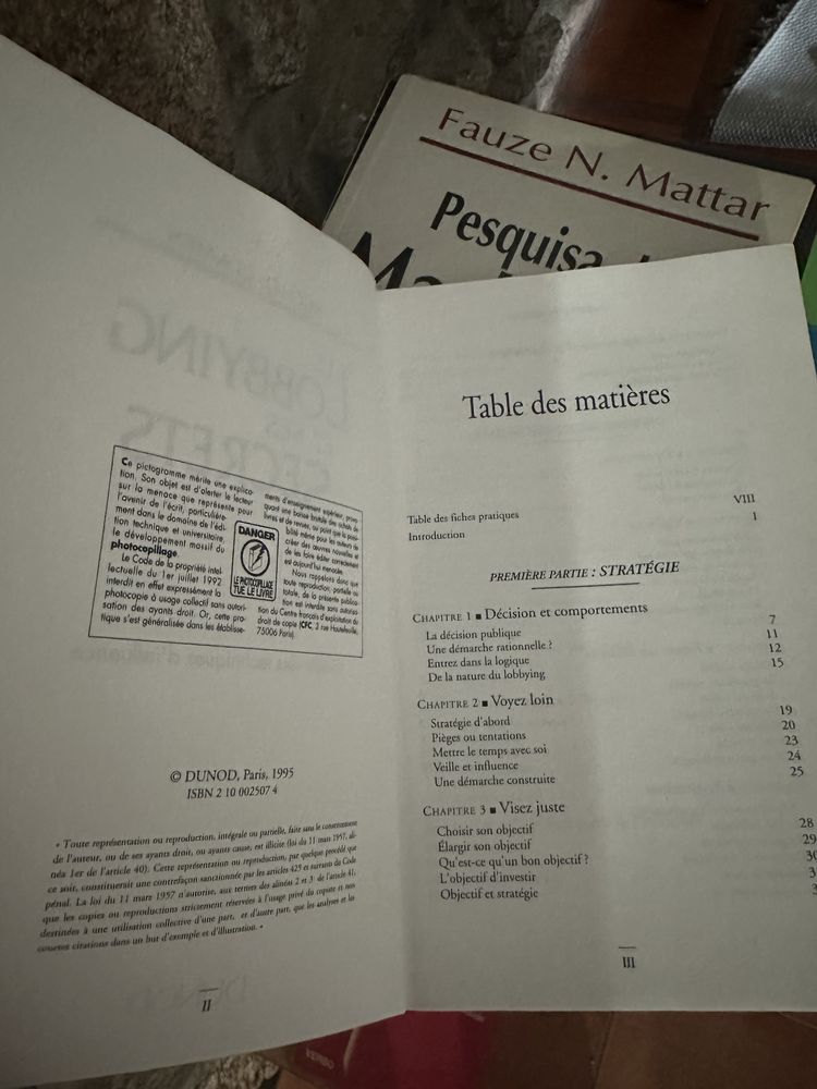 Livro Michel Clamen - Le lobbying et ses secrets