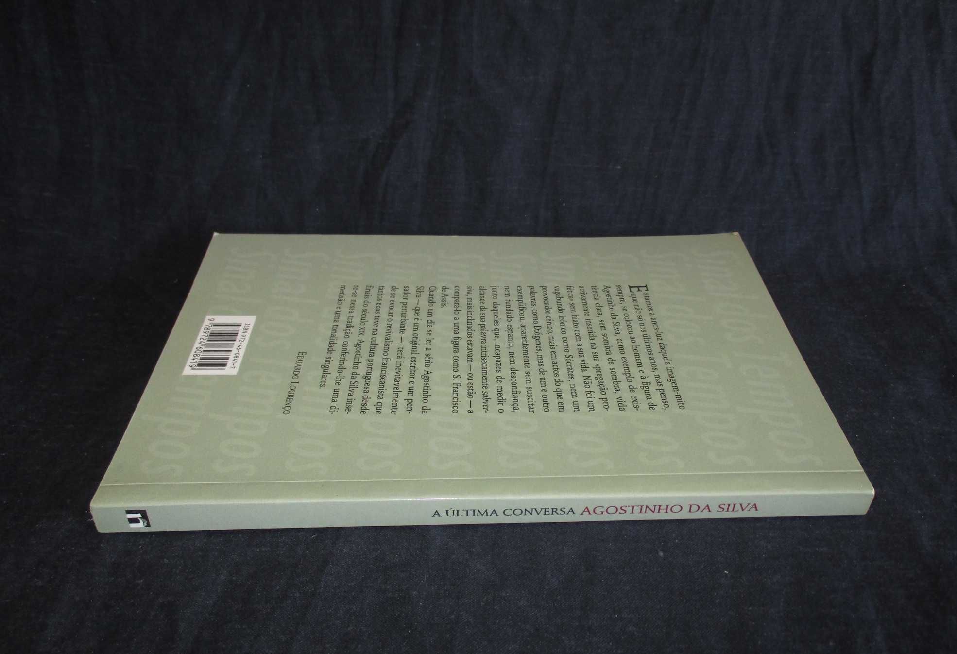 Livro A Última Conversa Agostinho da Silva