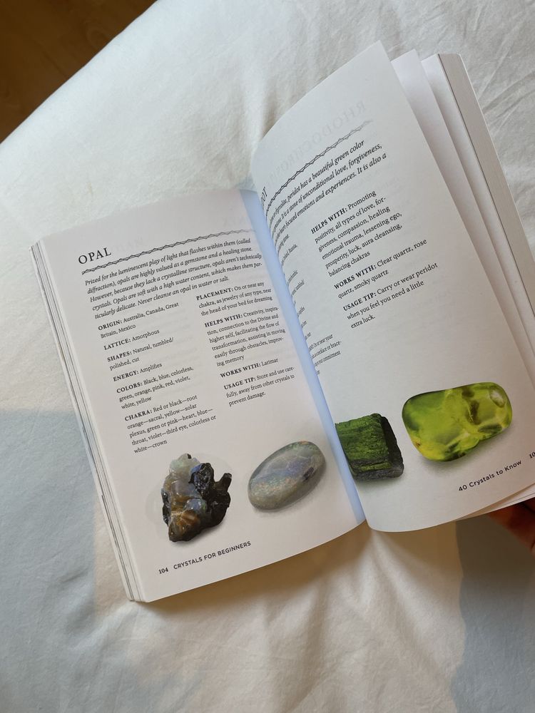 Livro “Crystals for Beginners”