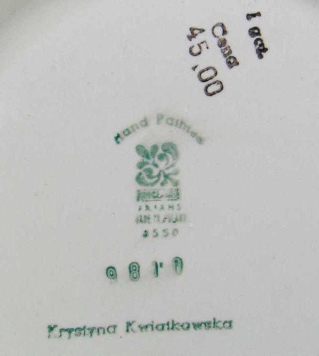 Fajans Włocławek - Talerz Dekoracyjny