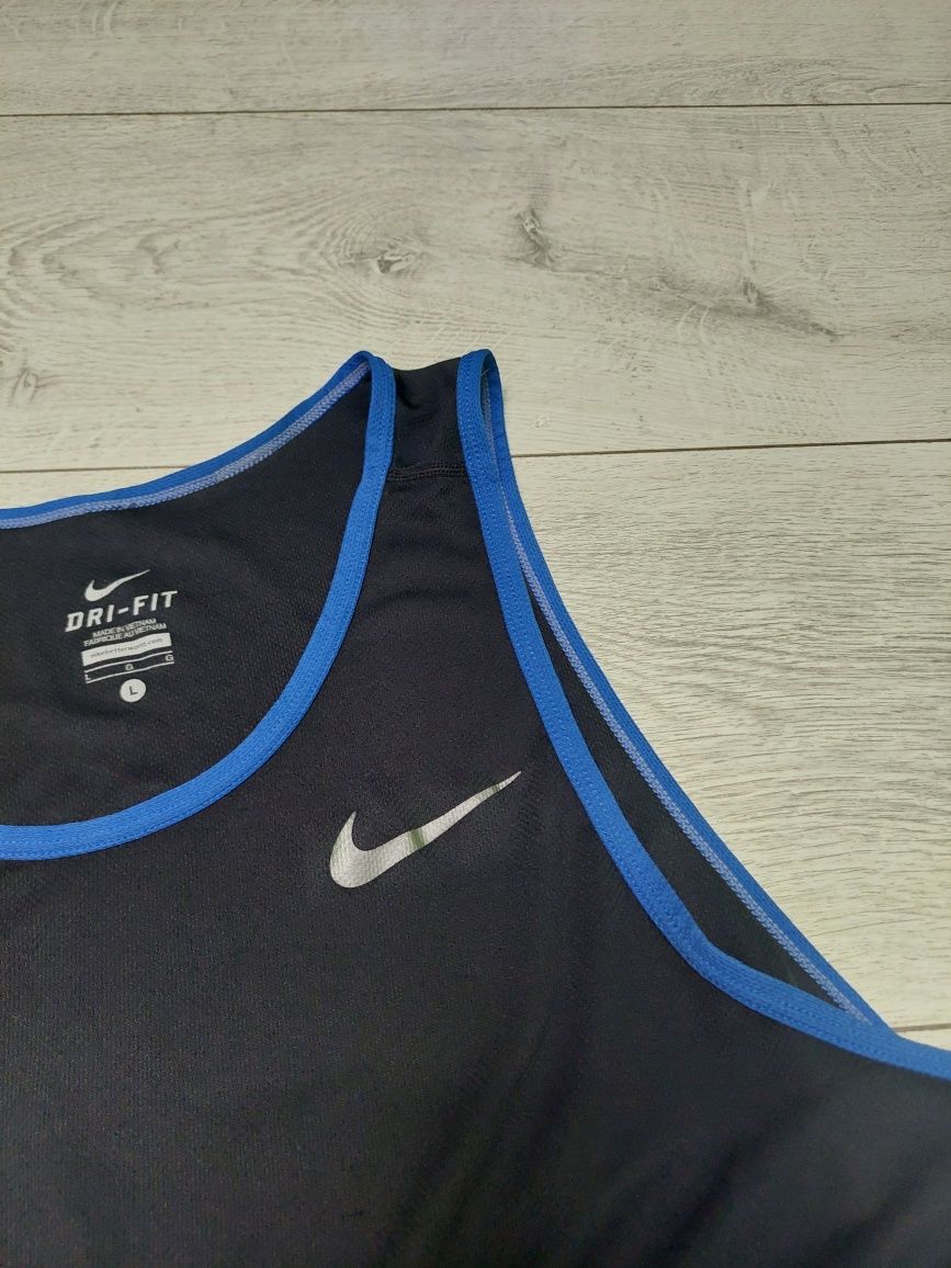 Męska bluzka sportowa bez rękawów nike L l