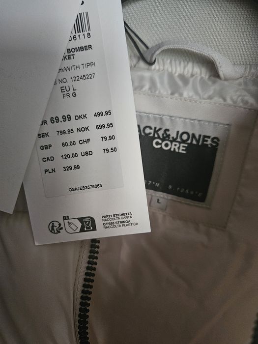 Kurtka bomberka Jack&Jones nowa