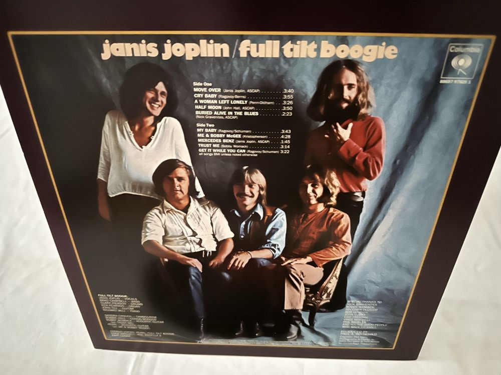 Janis Joplin LP "Pearl" Ed. USA 2012