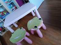 Stolik i krzesełka Ikea mamut