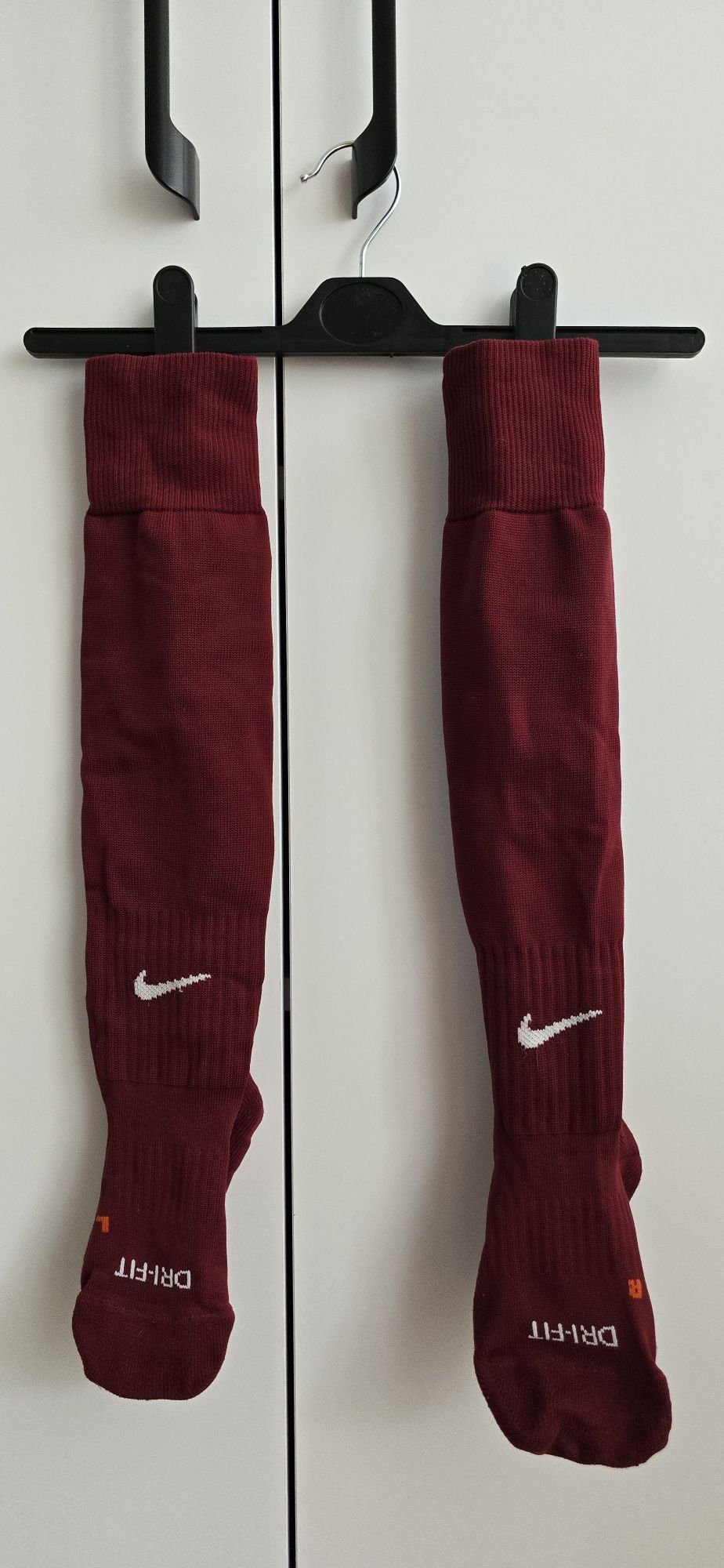 35 - 38 Nike getry piłkarskie bordowe piłka nożna + grats