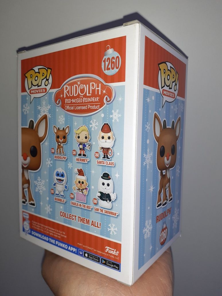 Rudolph Flocked Exclusive 1260