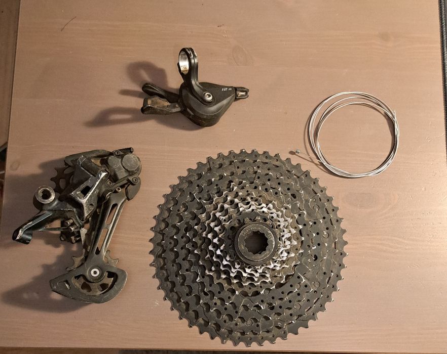 Napęd Shimano 12 rzędowy (komplet)
