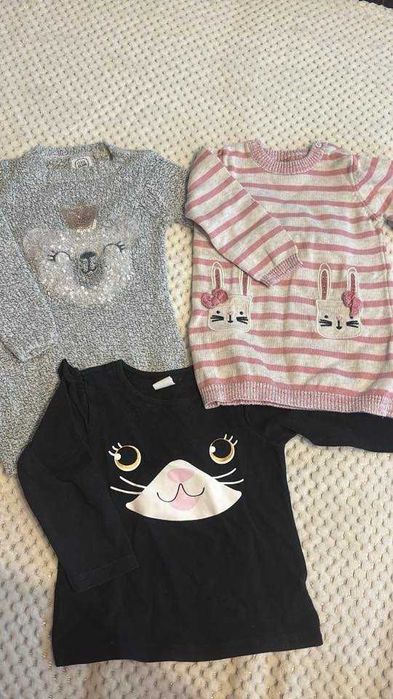 Zestaw dla dziewczynki 80