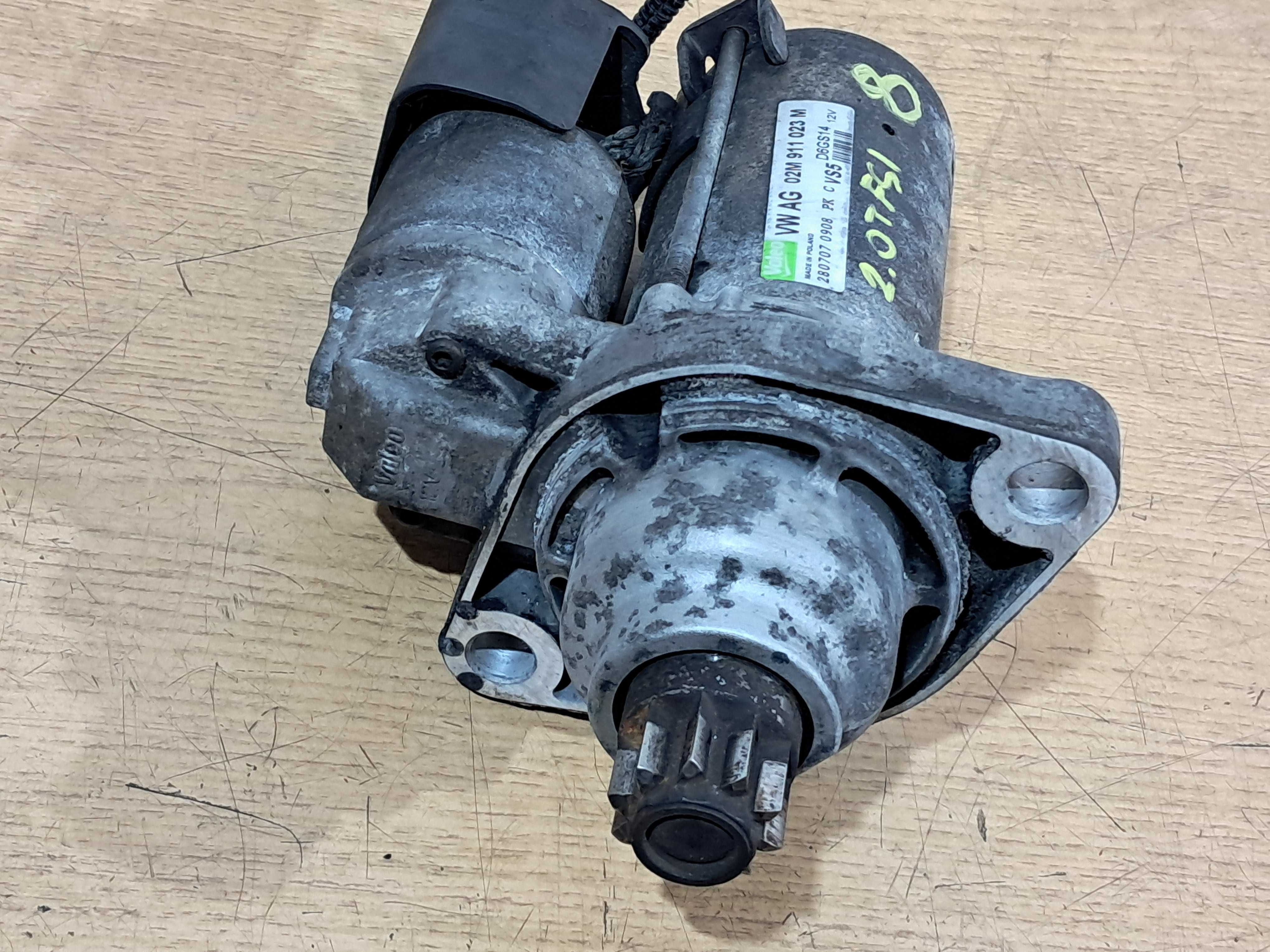 Rozrusznik VALEO 12V 2.0 TFSI AUDI A3 8P TT VW Golf Passat Seat Skoda