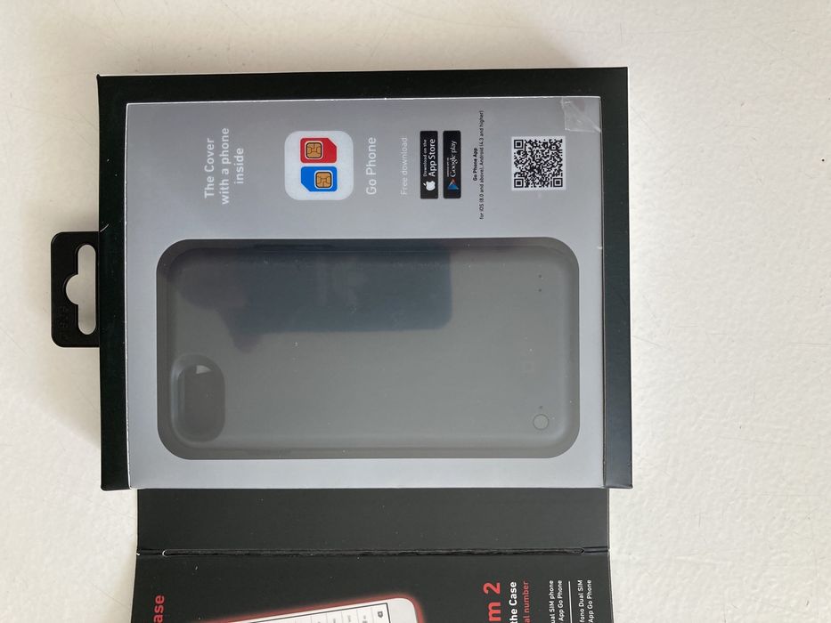 Capa iPhone 6, 6s, 7, 8, SE 2020, SBS Dual SIM Preta NOVA