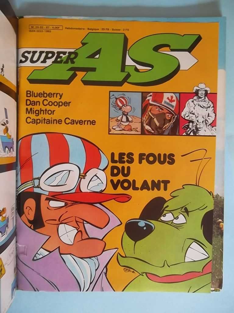 SUPER AS - 1979 - Col. completa 7 Volumes