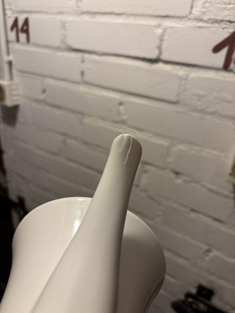 Dzbanek imbryk Lorel Karolina porcelana fine bone china ecru kremowa